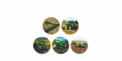 Ergobag Kletties-Set Landmaschinen