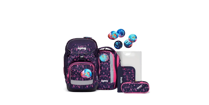 Ergobag Pack Schulrucksack-Set Bärmuda Viereck 3 Ergobag Pack Schulrucksack-Set Bärmuda Viereck