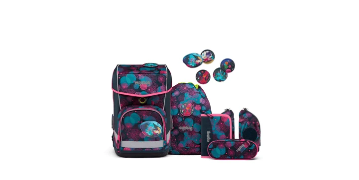 Ergobag Cubo Light Schulranzen-Set KorallBär 3 Ergobag Cubo Light Schulranzen-Set KorallBär