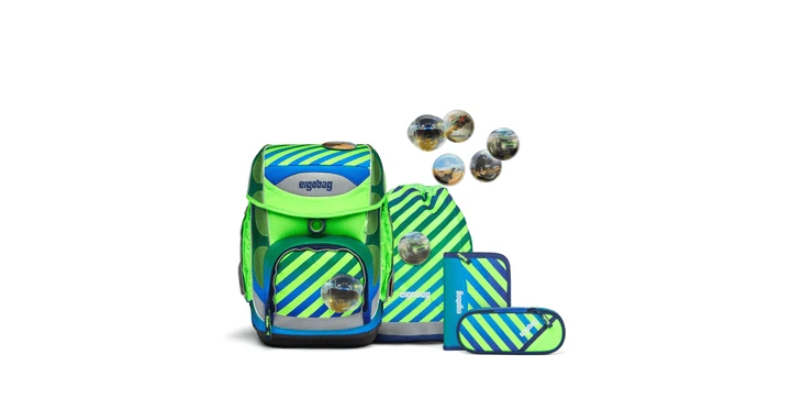 Ergobag Cubo Schulranzen Set TruckBär 3 Ergobag Cubo Schulranzen Set TruckBär