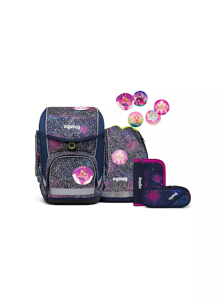 ERGOBAG, Schultaschen Set 5tlg Cubo Bärlaxy 3 ERGOBAG, Schultaschen Set 5tlg Cubo Bärlaxy