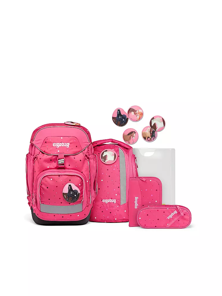 ERGOBAG, Schultaschen Set 6tlg. Pack - Urlaub Auf Dem ReitBärhof 3 ERGOBAG, Schultaschen Set 6tlg. Pack - Urlaub Auf Dem ReitBärhof